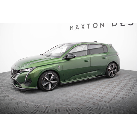 Body kitek és vizuális kiegészítők MAXTON DESIGN splitter szett Peugeot 308 GT Hatchback Mk3-hoz | race-shop.hu