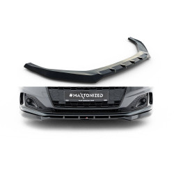 MAXTON DESIGN első splitter Audi A5 F5 Facelift-hez, fényes fekete, V2