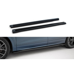 MAXTON DESIGN küszöb toldatok Audi Q8 Mk1-hez, fényes fekete