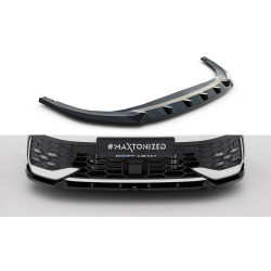 MAXTON design Első splitter Volkswagen Golf GTI / GTE / R-Line Mk8 Facelift-hez, V2