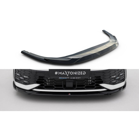 Body kitek és vizuális kiegészítők Első splitter V.4 Volkswagen Golf GTI / GTE / R-Line Mk8 Facelift | race-shop.hu