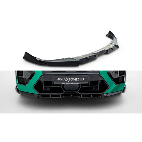 Body kitek és vizuális kiegészítők Első splitter V.1 BMW X6 M F96 Facelift | race-shop.hu