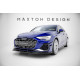 Body kitek és vizuális kiegészítők MAXTON DESIGN első splitter Audi A3 S-Line Sedan / S3 Sedan 8Y Facelift-hez, fényes fekete, V1 | race-shop.hu