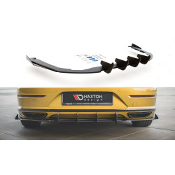MAXTON DESIGN Street Pro hátsó diffúzor + flapsok Volkswagen Arteon R-Line-hoz