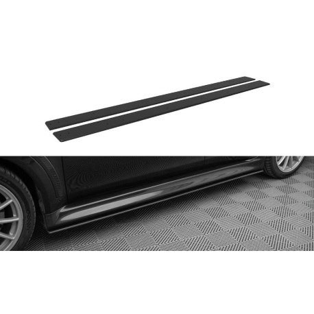 Body kitek és vizuális kiegészítők Street Pro Oldalsó szoknyák Diffúzorok + Fékszárnyak Mitsubishi Lancer EVO X | race-shop.hu