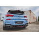 Body kitek és vizuális kiegészítők MAXTON DESIGN Street Pro hátsó diffúzor Hyundai I30 N Mk3 Hatchback-hez, V1 | race-shop.hu