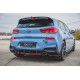 Body kitek és vizuális kiegészítők MAXTON DESIGN Street Pro hátsó diffúzor Hyundai I30 N Mk3 Hatchback-hez, V1 | race-shop.hu