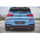 Body kitek és vizuális kiegészítők MAXTON DESIGN Street Pro hátsó diffúzor Hyundai I30 N Mk3 Hatchback-hez, V1 | race-shop.hu
