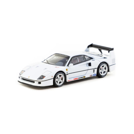 Car models Tarmac Works 1/64 - Ferrari F40 Lightweight | Fehér | race-shop.hu
