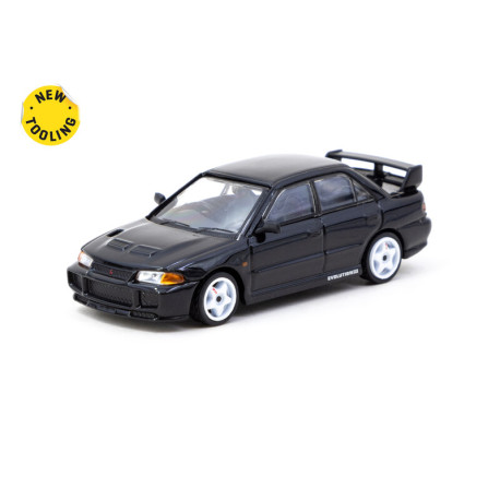 Car models Tarmac Works 1/64 - Mitsubishi Lancer GSR Evolution III | Fekete | race-shop.hu