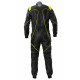 Overálok CIK-FIA gokart overál OMP KS-3X ART STYLE2, fekete/fluo/sárga | race-shop.hu