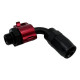 90° Szerelvények PTFE Snap-on fitting AN8 90° - Black | race-shop.hu