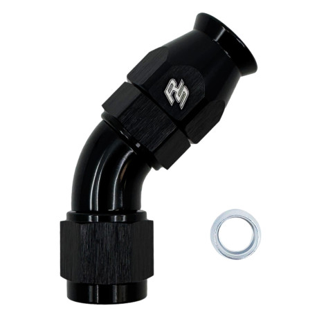 45° Szerelvények PTFE kovácsolt FULL FLOW Fitting AN8 45° | race-shop.hu
