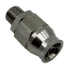 Brake fitting M10x1 to AN4, stainless steel