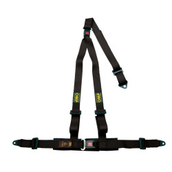 3 pontos biztonsági övek OMP STRADA 3 ECE 16-08, fekete