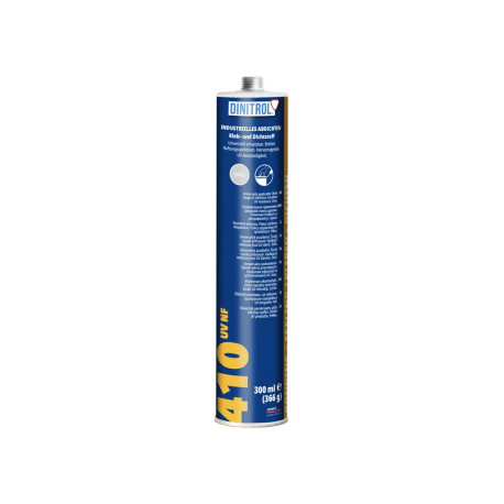 Autókémia DINITROL 410 UV szürke egykomponensű ragasztó 300ml | race-shop.hu
