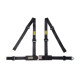 4 pontos biztonsági övek OMP ROAD 4M Harness 16-08, fekete