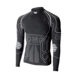 OMP KS WINTER hosszú ujjú alsónemű fekete