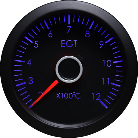 RACES VW Series Orák RACES VW sorozat mérőóra - Kipufogógáz-hőmérséklet - piros/kék | race-shop.hu