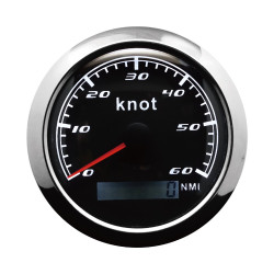 RACES Marine mérőóra - Kiegészítő sebességmérő (60 knot) GPS-érzékelővel