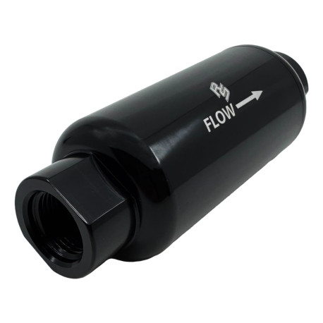 Olajszivattyúk RACES olajszűrő AN10 - Fekete | race-shop.hu