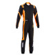 Overálok CIK-FIA gokart overál SPARCO THUNDER K48 ADV, fekete/fluo/narancssárga | race-shop.hu