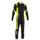 CIK-FIA gokart overál SPARCO THUNDER K48 ADV, fekete/fluo/sárga