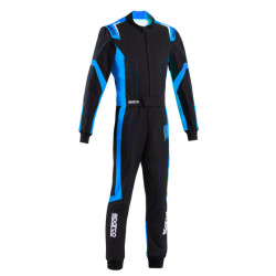 CIK-FIA gokart overál SPARCO THUNDER K48 ADV, fekete/kék