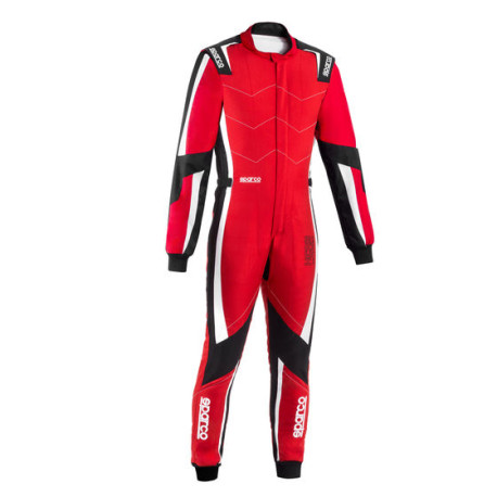 Overálok CIK-FIA gokart overál SPARCO Kerb Advanced K48, piros/fekete | race-shop.hu