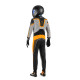 Overálok Race gyermek overall SPARCO SUPERLEGGERA-K FIA-val, fekete/narancs | race-shop.hu