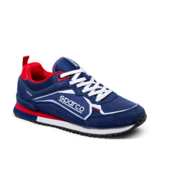 Sparco S-Road cipő, navy kék/piros