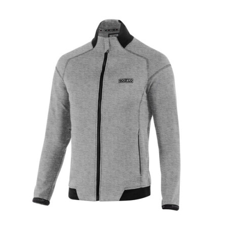 Pulóverek és kabatok Sparco Teljes cipzáras könnyű pulóver, szürke | race-shop.hu