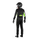 Overálok FIA verseny overál SPARCO SPRINT PRO 2025, fekete/fluo/zöld | race-shop.hu