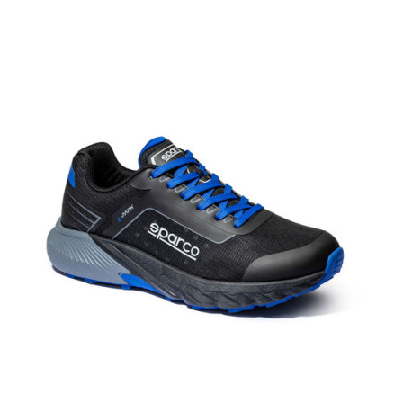 Work shoes Sparco biztonsági cipő S-Park GAP, fekete/kék | race-shop.hu