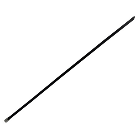 Átfolyó szemek Rozsdamentes acél kötőszalagok golyós zárral ellátott bilincsek FEKETE | race-shop.hu