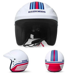 Sisak Sparco J-PRO Martini Racing ECE22-06 fehér