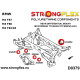 F80 F82 F83 036068A: Teljes felfüggesztés poliuretán szilent készlet SPORT | race-shop.hu