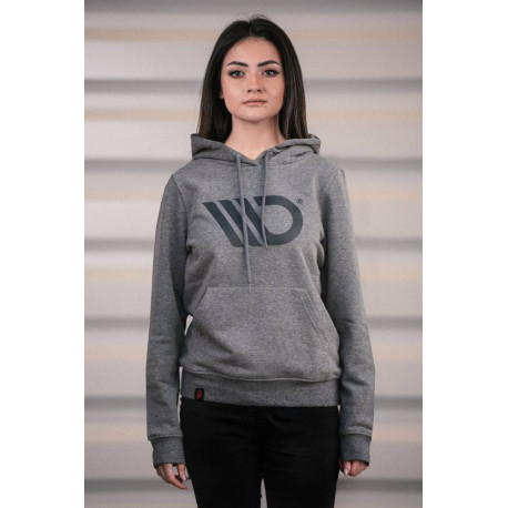 Pulóverek és kabatok MAXTON Design női kapucnis pulóver, szürke | race-shop.hu