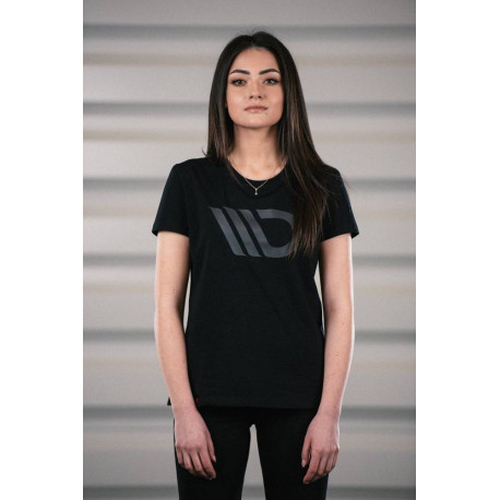 Pólók Női póló MAXTON DESIGN (piros logó), szürke | race-shop.hu