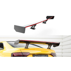MAXTON DESIGN karbon szárny belső tartókkal + LED Audi A5 Coupe 8T-hez
