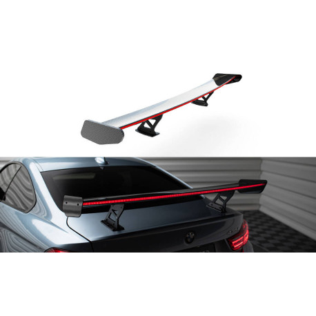 Body kitek és vizuális kiegészítők MAXTON DESIGN karbon szárny belső tartókkal + LED BMW 4 F32 / 4 F32 M-Pack Coupe-hez | race-shop.hu