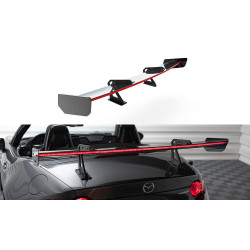 Carbon hátsó spoiler felső „Swan” rögzítéssel + LED Mazda MX-5 ND (Mk4)