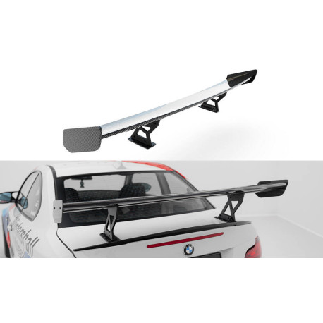 Body kitek és vizuális kiegészítők Carbon spoiler belső felfogatással V1 BMW 1 M E82 | race-shop.hu