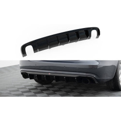 MAXTON DESIGN hátsó diffúzor Audi A4 B8 Facelift-hez (kipufogó 1+1)