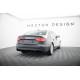 Body kitek és vizuális kiegészítők Hátsó diffúzor Audi A4 B8 Facelift (kétoldali egyes kipufogóval szerelt változat) | race-shop.hu