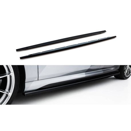Body kitek és vizuális kiegészítők Oldalsó Küszöbök Diffúzorok V1 BMW 1 M-Pack F70 | race-shop.hu