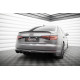 Body kitek és vizuális kiegészítők Hátsó difúzor Audi A4 S-line B9 (egyoldali, egyes kipufogóvéggel) | race-shop.hu