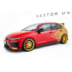 Splitter szett V1 Volkswagen Golf GTI Clubsport Mk8 Facelifthez
