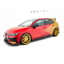 Splitter szett V2 Volkswagen Golf GTI Clubsport Mk8 Facelift