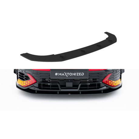 Body kitek és vizuális kiegészítők MAXTON DESIGN első splitter Volkswagen Golf GTI Clubsport Mk8 Facelift-hez, fekete | race-shop.hu